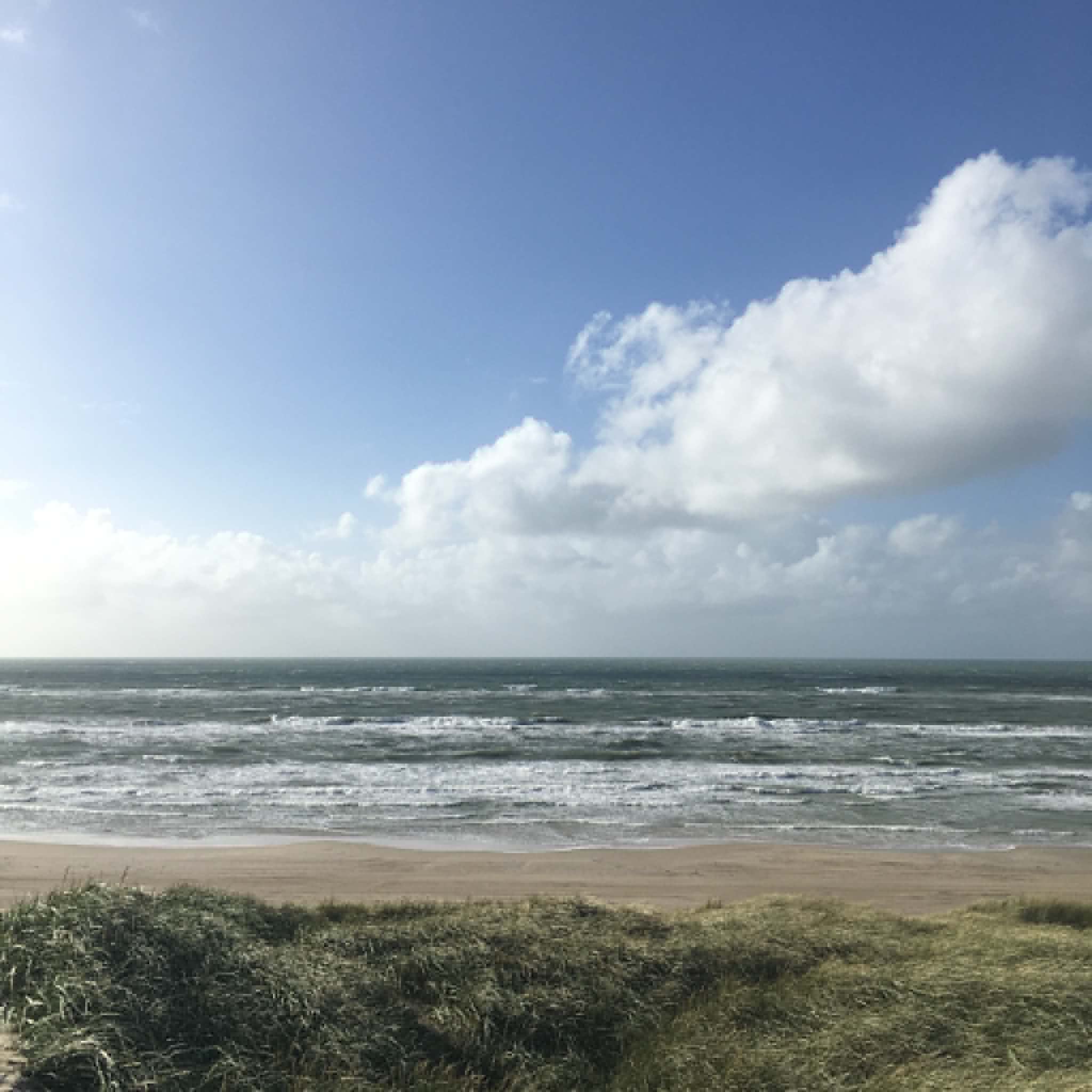 Strand og klitter ved Tversted